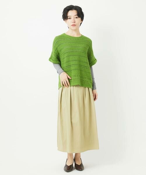 Maison de CINQ / メゾン ドゥ サンク ニット・セーター | 透かし編み半袖ニット | 詳細18