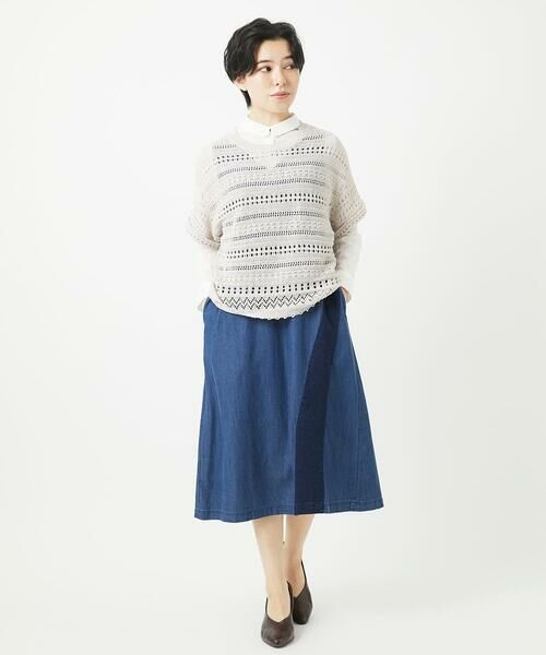 Maison de CINQ / メゾン ドゥ サンク ニット・セーター | 透かし編み半袖ニット | 詳細22