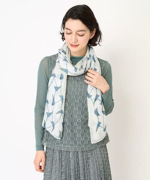 Maison de CINQ / メゾン ドゥ サンク カットソー | [日本製]ナイロンチュールクロシェ風レースカットソー | 詳細1