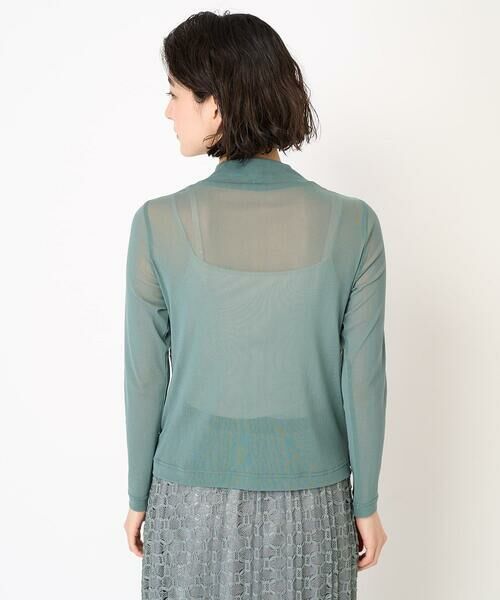 Maison de CINQ / メゾン ドゥ サンク カットソー | [日本製]ナイロンチュールクロシェ風レースカットソー | 詳細10