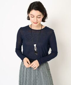 Maison de CINQ / メゾン ドゥ サンク カットソー | [日本製]シアーストレッチフライスカットソー