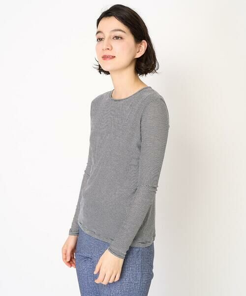 Maison de CINQ / メゾン ドゥ サンク カットソー | [日本製]シアーストレッチフライスカットソー | 詳細3