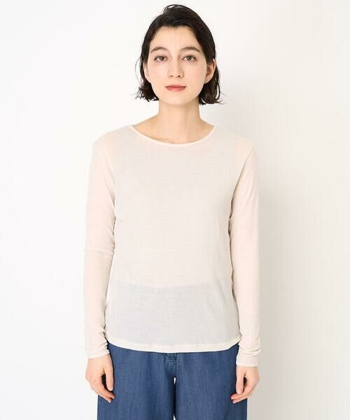 Maison de CINQ / メゾン ドゥ サンク カットソー | [日本製]シアーストレッチフライスカットソー | 詳細4