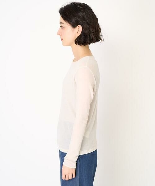 Maison de CINQ / メゾン ドゥ サンク カットソー | [日本製]シアーストレッチフライスカットソー | 詳細5