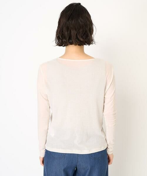 Maison de CINQ / メゾン ドゥ サンク カットソー | [日本製]シアーストレッチフライスカットソー | 詳細6