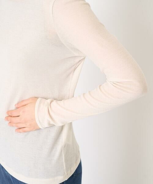 Maison de CINQ / メゾン ドゥ サンク カットソー | [日本製]シアーストレッチフライスカットソー | 詳細8