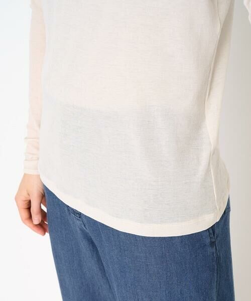 Maison de CINQ / メゾン ドゥ サンク カットソー | [日本製]シアーストレッチフライスカットソー | 詳細9