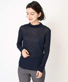 Maison de CINQ / メゾン ドゥ サンク カットソー | [日本製]シアーストレッチフライスモックネックカットソー