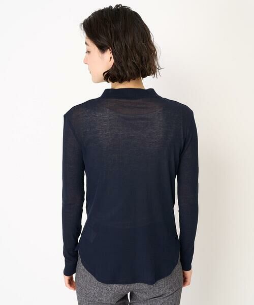 Maison de CINQ / メゾン ドゥ サンク カットソー | [日本製]シアーストレッチフライスモックネックカットソー | 詳細5