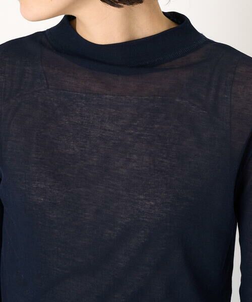 Maison de CINQ / メゾン ドゥ サンク カットソー | [日本製]シアーストレッチフライスモックネックカットソー | 詳細6