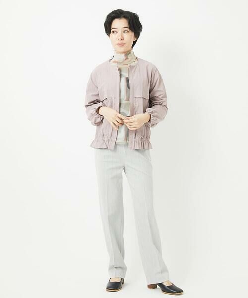 Maison de CINQ / メゾン ドゥ サンク カットソー | [日本製]アブストラクト柄サモーラチュールカットソー | 詳細16