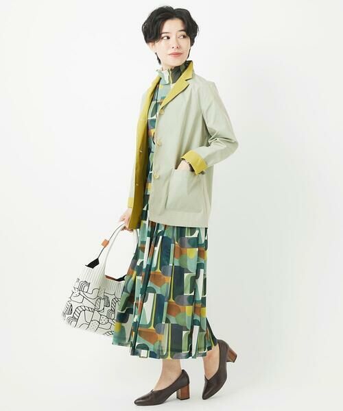 Maison de CINQ / メゾン ドゥ サンク カットソー | [日本製]アブストラクト柄サモーラチュールカットソー | 詳細21