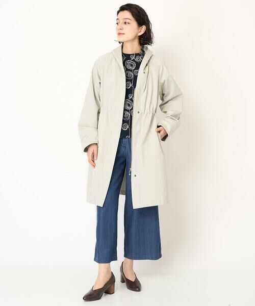 Maison de CINQ / メゾン ドゥ サンク カットソー | [日本製]ラインフラワージャガードカットソー | 詳細22