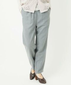 Maison de CINQ / メゾン ドゥ サンク その他パンツ | [日本製]コットンリネンテーパードパンツ