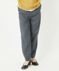 Maison de CINQ / メゾン ドゥ サンク その他パンツ | [日本製]コットンリネンテーパードパンツ