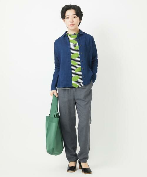 Maison de CINQ / メゾン ドゥ サンク その他パンツ | [日本製]コットンリネンテーパードパンツ | 詳細22