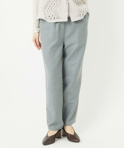 Maison de CINQ / メゾン ドゥ サンク その他パンツ | [日本製]コットンリネンテーパードパンツ | 詳細3