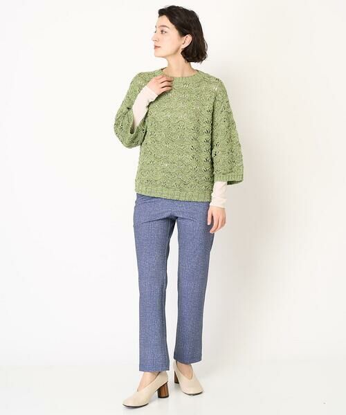 Maison de CINQ / メゾン ドゥ サンク その他パンツ | デニム調プリントハイテンションストレッチパンツ | 詳細13