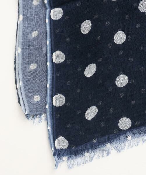 Maison de CINQ / メゾン ドゥ サンク マフラー・ショール・スヌード・ストール | ランダムドットグラデーションストール | 詳細10