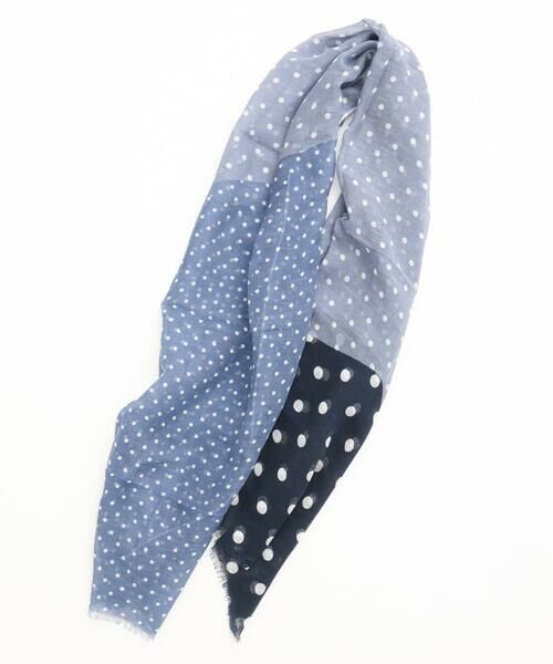 Maison de CINQ / メゾン ドゥ サンク マフラー・ショール・スヌード・ストール | ランダムドットグラデーションストール | 詳細7