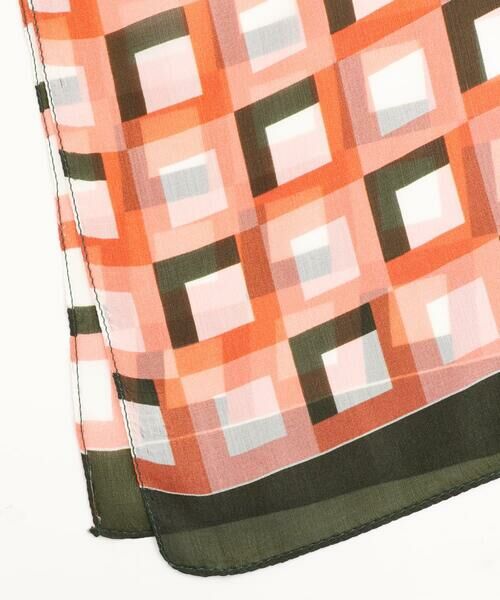 Maison de CINQ / メゾン ドゥ サンク マフラー・ショール・スヌード・ストール | キカ柄シルクストール | 詳細10