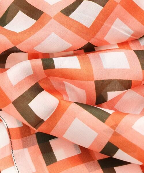 Maison de CINQ / メゾン ドゥ サンク マフラー・ショール・スヌード・ストール | キカ柄シルクストール | 詳細11