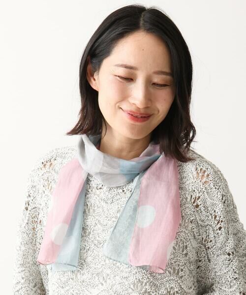 Maison de CINQ / メゾン ドゥ サンク マフラー・ショール・スヌード・ストール | ドット柄ミニーストール | 詳細1