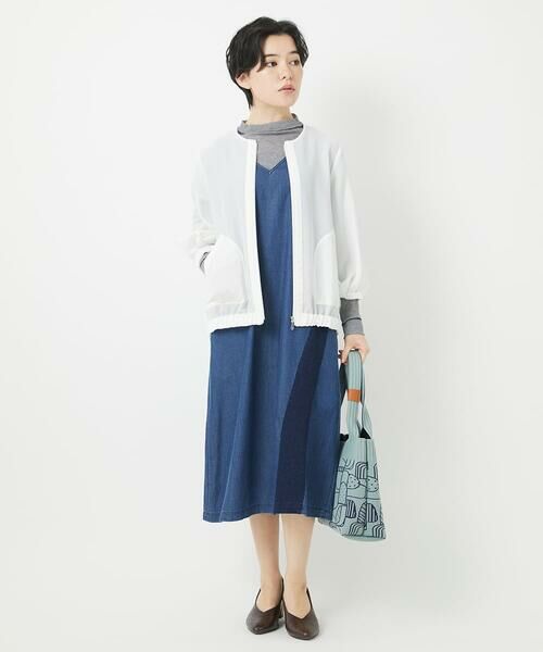 Maison de CINQ / メゾン ドゥ サンク その他小物 | プリント柄ニットバッグ | 詳細12