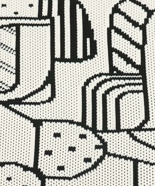 Maison de CINQ / メゾン ドゥ サンク その他小物 | プリント柄ニットバッグ | 詳細18