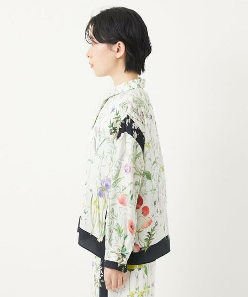 Maison de CINQ / メゾン ドゥ サンク シャツ・ブラウス | [セットアップ対応]ボタニカルフラワープリントブラウス | 詳細2