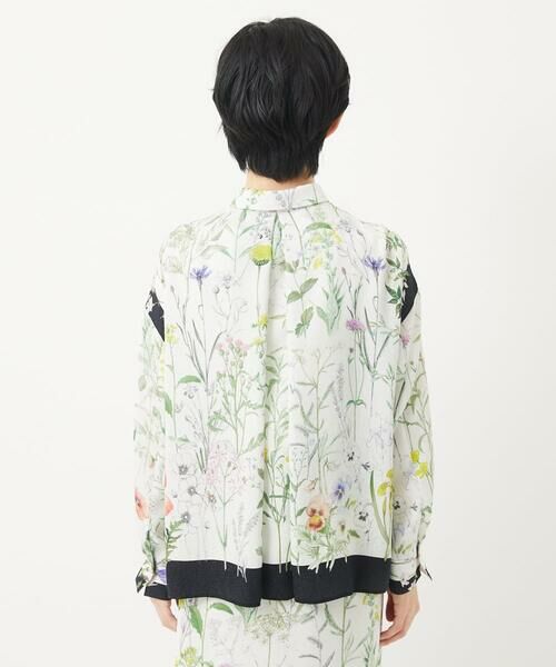 Maison de CINQ / メゾン ドゥ サンク シャツ・ブラウス | [セットアップ対応]ボタニカルフラワープリントブラウス | 詳細3
