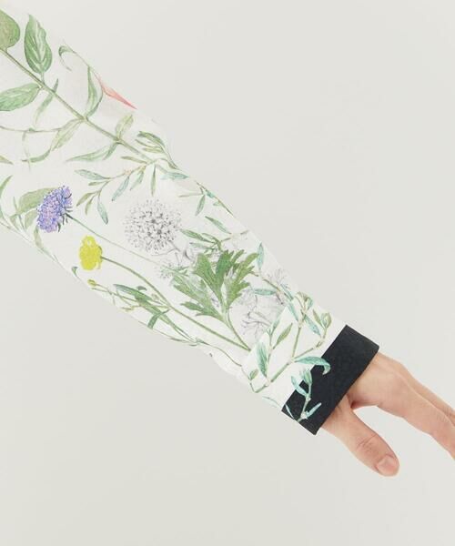 Maison de CINQ / メゾン ドゥ サンク シャツ・ブラウス | [セットアップ対応]ボタニカルフラワープリントブラウス | 詳細5