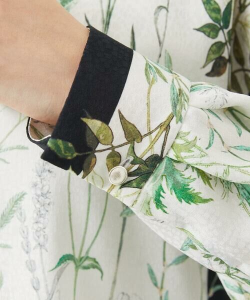 Maison de CINQ / メゾン ドゥ サンク シャツ・ブラウス | [セットアップ対応]ボタニカルフラワープリントブラウス | 詳細7