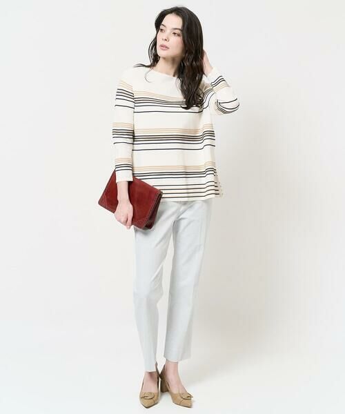 Maison de CINQ / メゾン ドゥ サンク ニット・セーター | ピンタックボーダーニット | 詳細18