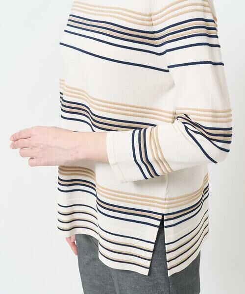 Maison de CINQ / メゾン ドゥ サンク ニット・セーター | ピンタックボーダーニット | 詳細8