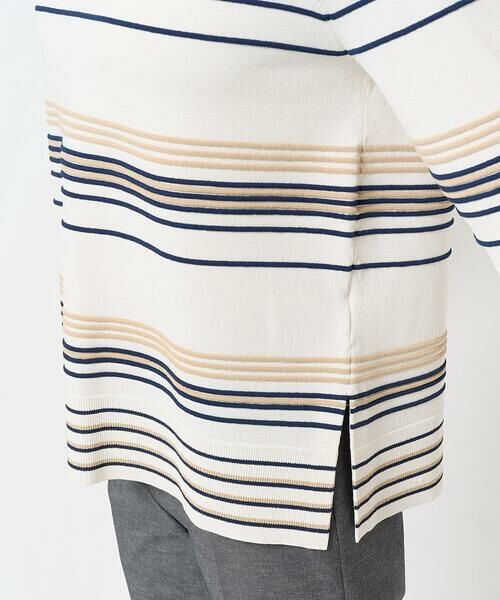 Maison de CINQ / メゾン ドゥ サンク ニット・セーター | ピンタックボーダーニット | 詳細9
