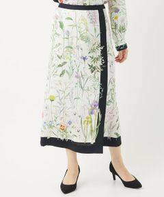 Maison de CINQ / メゾン ドゥ サンク ロング・マキシ丈スカート | [セットアップ対応]ボタニカルフラワープリントスカート