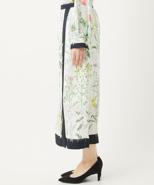 Maison de CINQ / メゾン ドゥ サンク ロング・マキシ丈スカート | [セットアップ対応]ボタニカルフラワープリントスカート | 詳細3