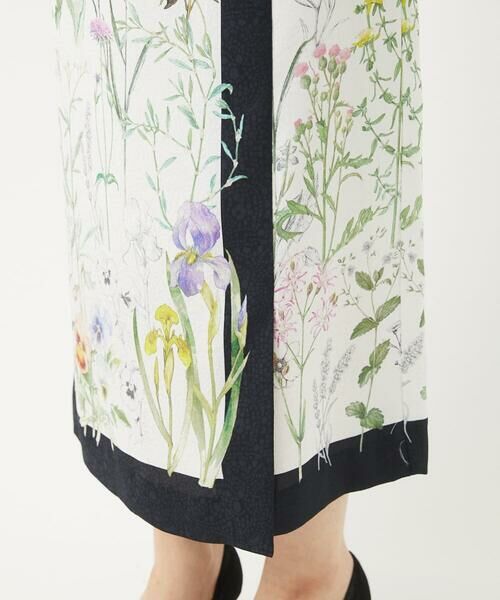 Maison de CINQ / メゾン ドゥ サンク ロング・マキシ丈スカート | [セットアップ対応]ボタニカルフラワープリントスカート | 詳細7