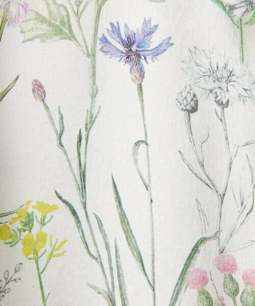 Maison de CINQ / メゾン ドゥ サンク ロング・マキシ丈スカート | [セットアップ対応]ボタニカルフラワープリントスカート | 詳細9