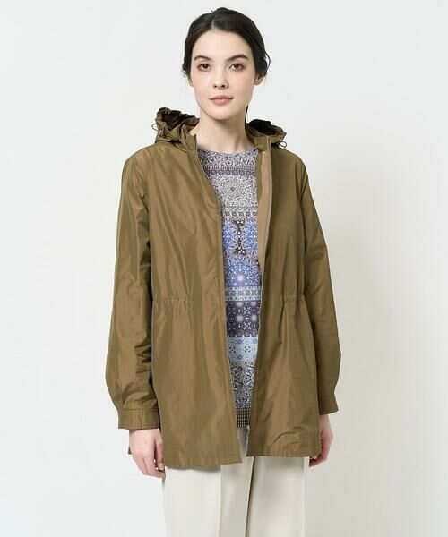 Maison de CINQ / メゾン ドゥ サンク その他アウター | [軽い･形状記憶]フード付ジップアップブルゾン | 詳細10