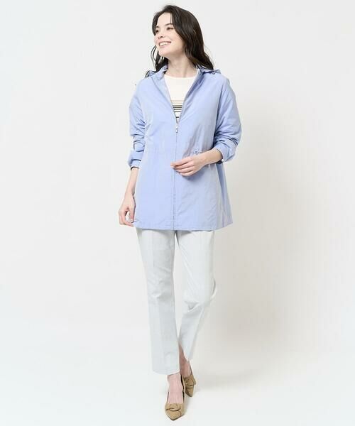 Maison de CINQ / メゾン ドゥ サンク その他アウター | [軽い･形状記憶]フード付ジップアップブルゾン | 詳細24