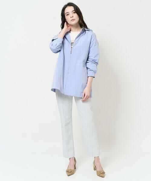 Maison de CINQ / メゾン ドゥ サンク その他アウター | [軽い･形状記憶]フード付ジップアップブルゾン | 詳細25