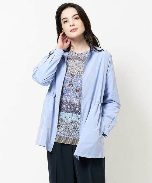 Maison de CINQ / メゾン ドゥ サンク その他アウター | [軽い･形状記憶]フード付ジップアップブルゾン | 詳細4