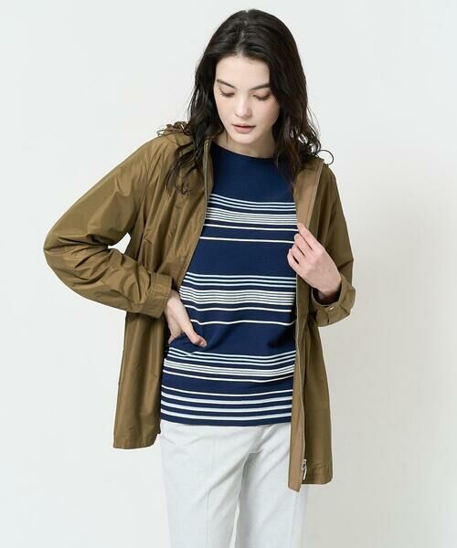 Maison de CINQ / メゾン ドゥ サンク その他アウター | [軽い･形状記憶]フード付ジップアップブルゾン | 詳細6