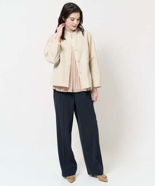 Maison de CINQ / メゾン ドゥ サンク その他アウター | [軽い･形状記憶]スタンドカラー羽織 | 詳細23