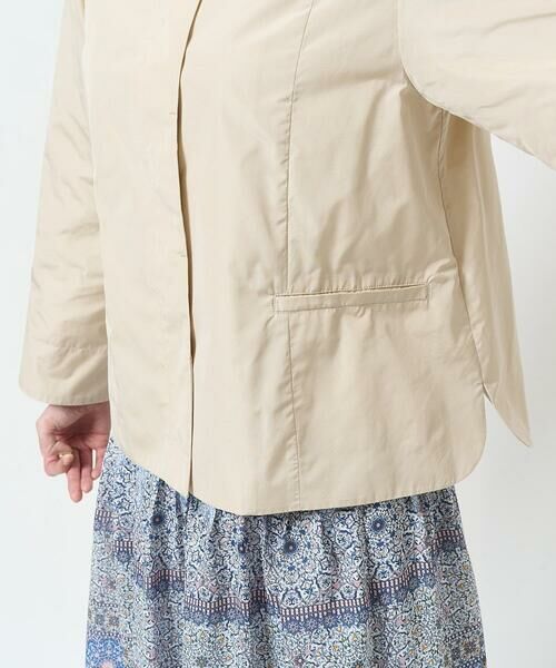 Maison de CINQ / メゾン ドゥ サンク その他アウター | [軽い･形状記憶]スタンドカラー羽織 | 詳細8