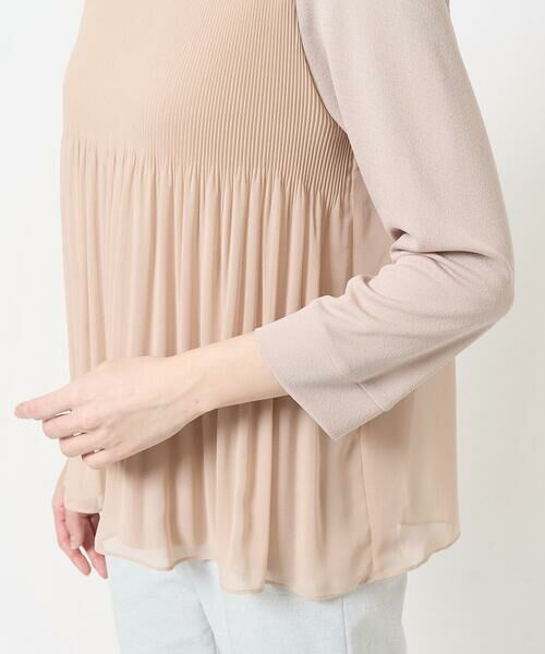 Maison de CINQ / メゾン ドゥ サンク カットソー | プリーツデザインカットソー | 詳細7