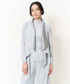 Maison de CINQ / メゾン ドゥ サンク カーディガン・ボレロ | [軽い･保温性･セットアップ対応]プリーツデザイン羽織