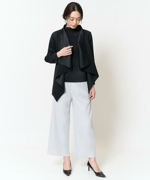 Maison de CINQ / メゾン ドゥ サンク カーディガン・ボレロ | [軽い･保温性･セットアップ対応]プリーツデザイン羽織 | 詳細21